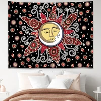 sun hanging cloth mandala tapestry tapestry background cloth home decoration dropshipping center