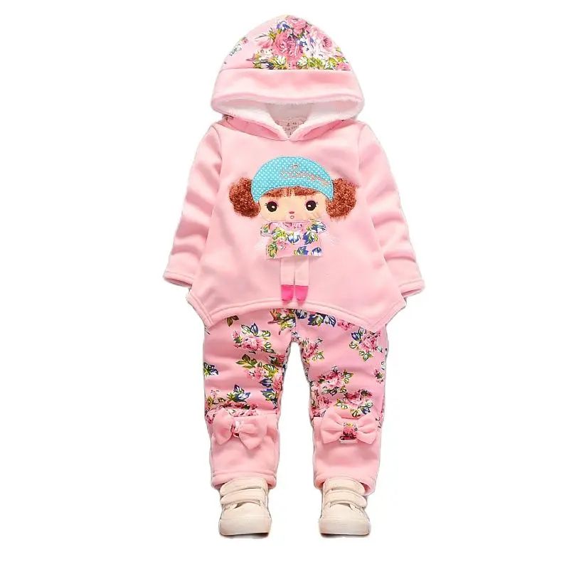 Осень-зима 2019 теплые камуфляжные комплекты одежды с капюшоном для маленьких