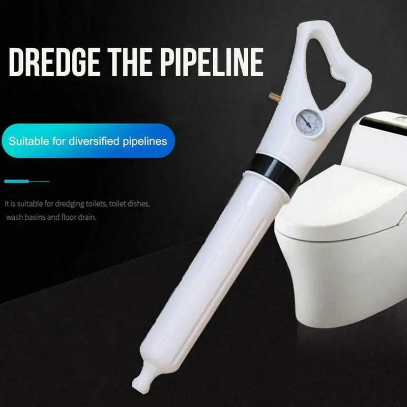 

Toilet Plungers High Pressure Pump Cleane Powerful Air Blaster Air Power Drain Blaster Gun Plunge Dredge Floor Drain Blaster