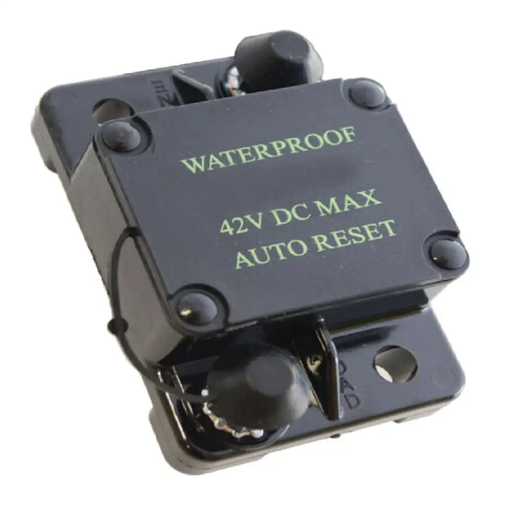 

Vehicle Circuit Breaker Waterproof Electric Auto Reset 30A-300A DC 42V