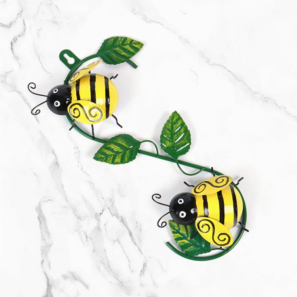 Металлическая металлическая фигурка божьей коровки настенная подвеска