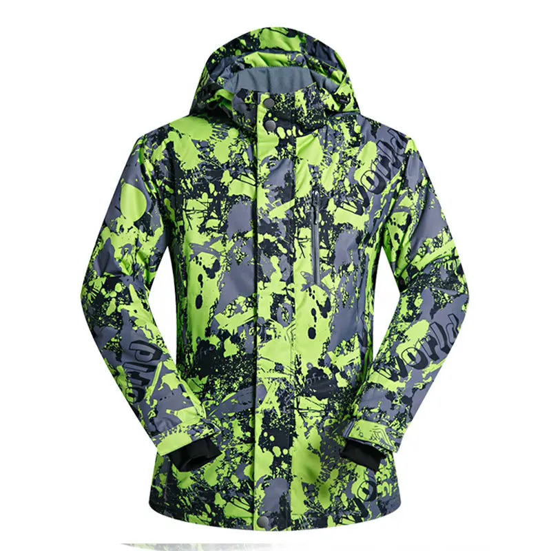 

Мужское лыжное пальто, ветрозащитное, водонепроницаемое и водонепроницаемое, плотная одежда, зимнее пальто, 30 зимнее, лыжное пальто и лыжны...