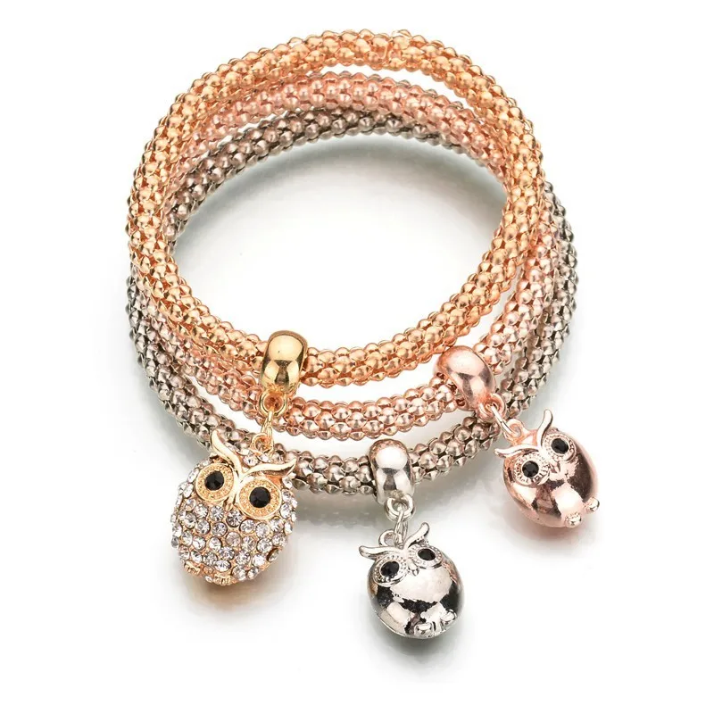 Pulseiras Feminina браслеты и скоростной продажи Тонг сплав Три цвета костюмы весна
