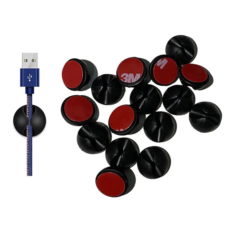 Высокое качество самоклеящийся автомобильный зажим для проводов фиксаж