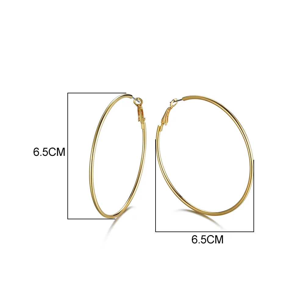 Viennois Light Gold Color Hoop Earrings for Women Round Simulated Pearl Female Trendy Jewelry | Украшения и аксессуары