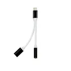 Аудиокабель 2 в 1 USB Type C, зарядный аудиоадаптер USB Type C Папа-мама 3,5 мм, разъем для наушников, конвертер для телефона ACEHE