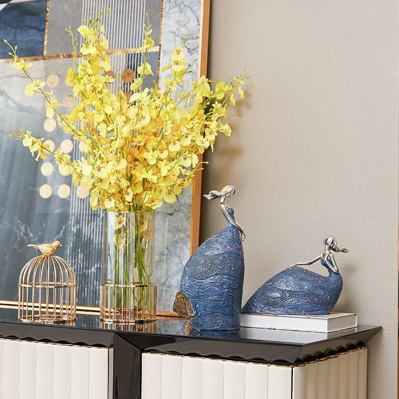 

European Retro Creative Abstract Character Oil Painting Beauty Home Living Room TV Cabinet Wine Cabinet Porch Decor Crafts M2600