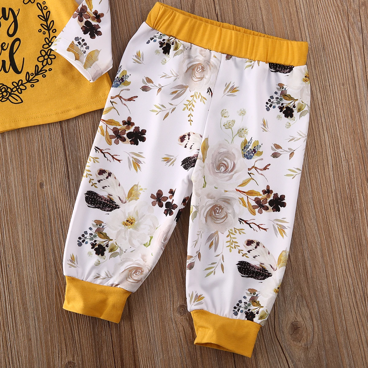 

Newborn Kids Baby Girls 0-3T Clothes Sassy Tops T-shirt Floral Pants Outfits Set UK