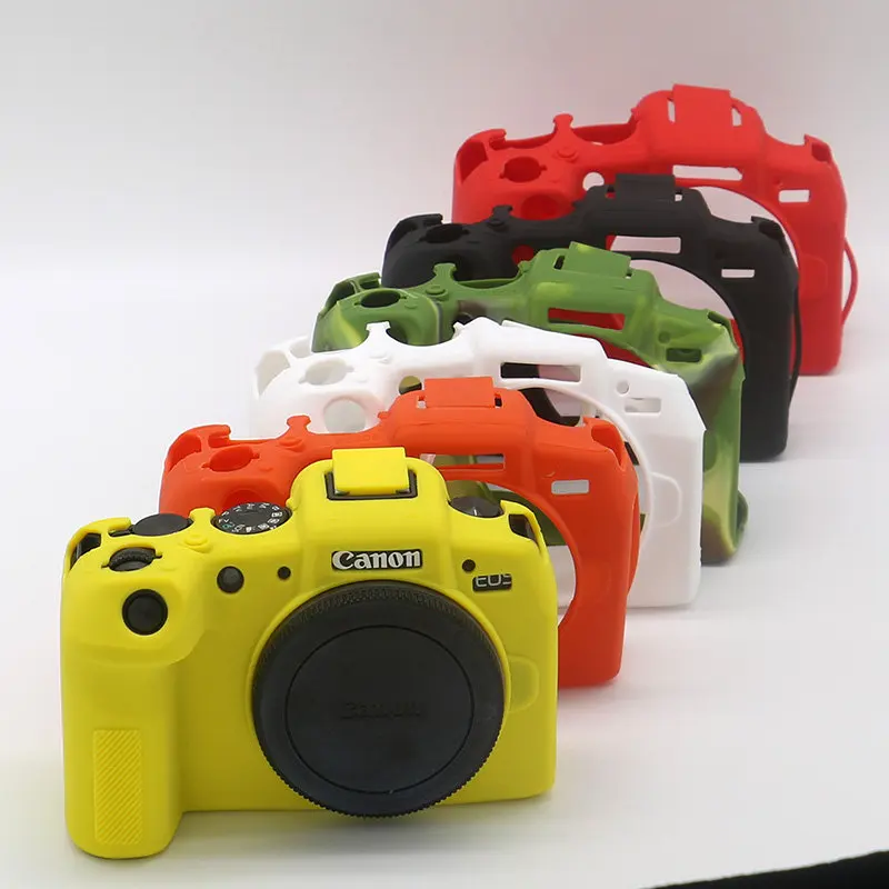 Силиконовая кожа брони чехол корпус протектор для Canon EOS RP/sony A6400 только цифровая камера