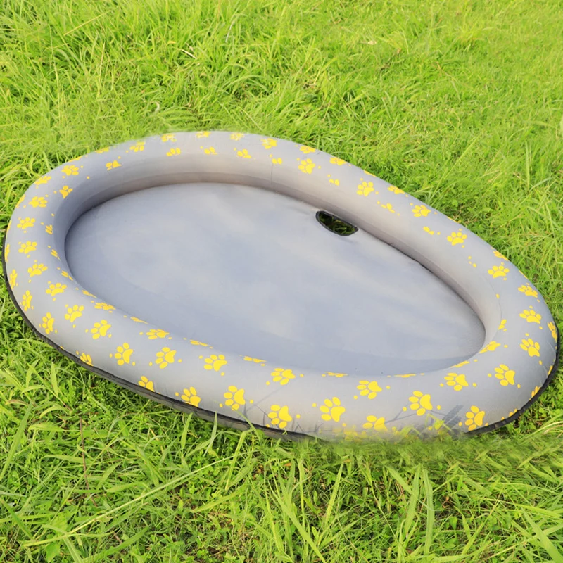 

Dog Floating Raft Garden Outdoor Summer Swimming Pool Water Toys Floating Rafts For Pet Dog Supplies Inflatable Pet Pool Float