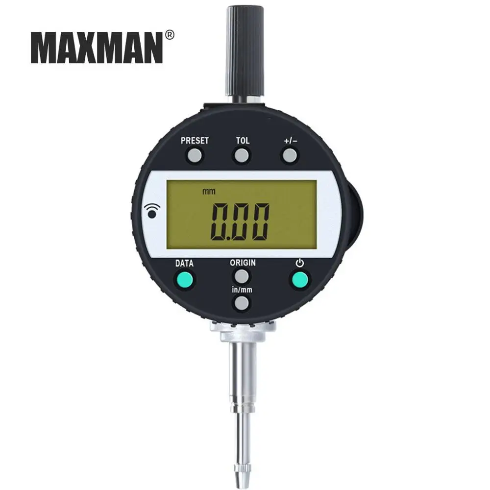 MAXMAN Высокоточный цифровой индикатор циферблата 0 001 мм Bluetooth беспроводная