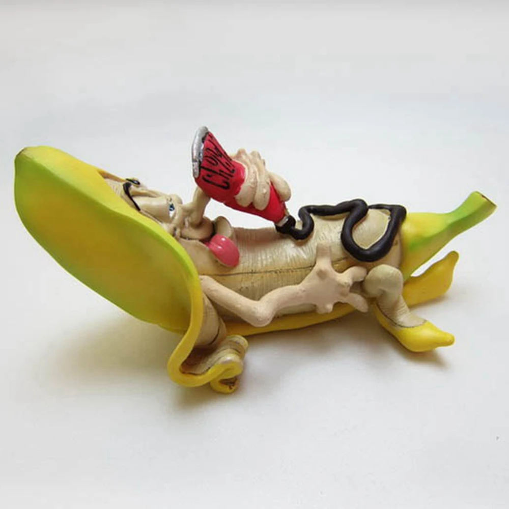 

Mischievous Banana Boy Miniature Resin Desktop Home Decoration Accessories Creative Handmade Bar Decor Crafts Ornaments Gifts