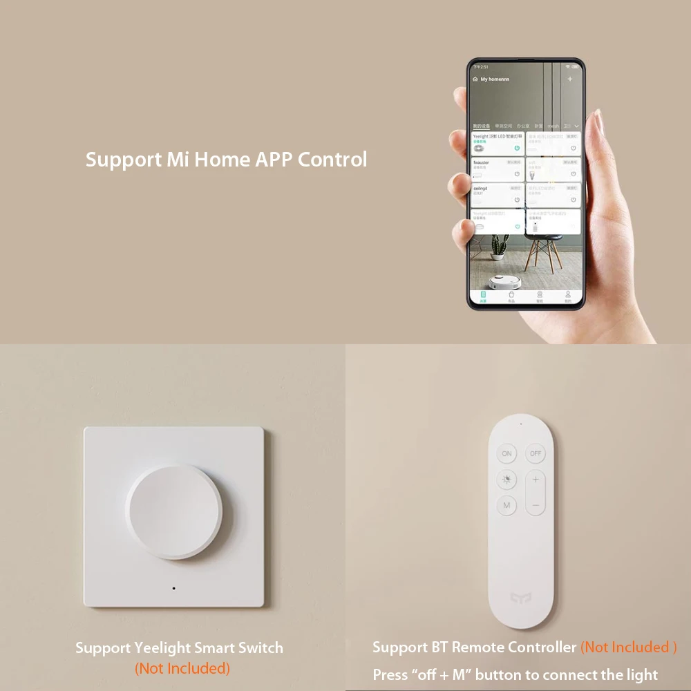 Yeelight Willow 30 м светодиодный светильник с регулировкой цветовой температуры умный дом связь WiFi приложение контрольная лента для Xiaomi Mi дома