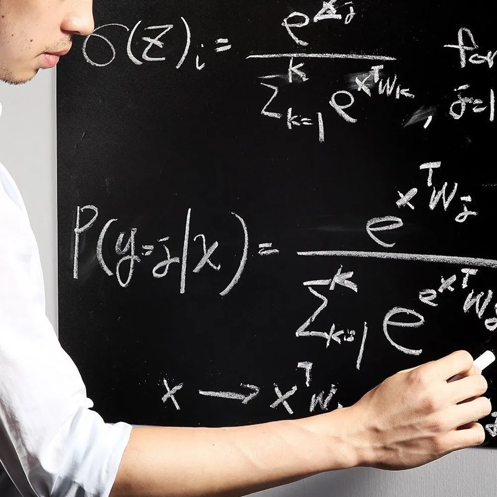 Многоразовая рулонная черная/белая доска для рисования MJJ88|Наклейки на стену| |