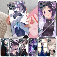 demon slayer kamado tanjirou kimetsu no yaiba kamado nezuko agatsuma zenitsu phone case for iphone 12 pro max se 2020 carcasa