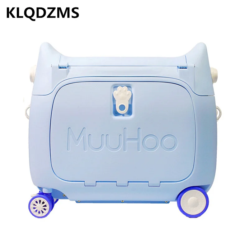 Детский многофункциональный чехол на колесиках KLQDZMS чемодан 20 дюймов мультяшный