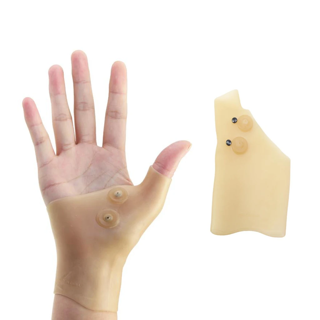 1 пара магнитотерапевтических гелевых перчаток для поддержки запястья и артрита