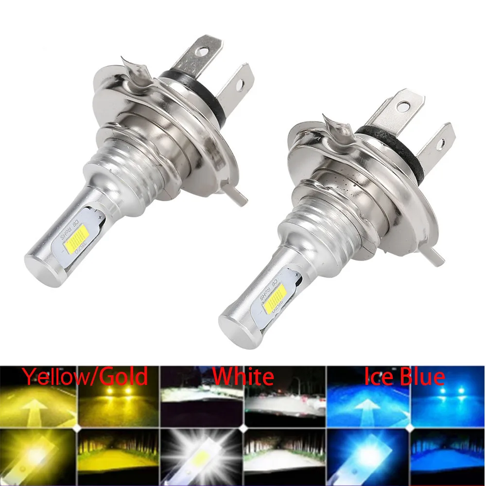

2PcsH7 H4 H11 H3 LED Lamp Super Bright Car Headlight Car Fog Lights 6000K 8000K Driving Running Led H7 Bulbs for Auto Automotive