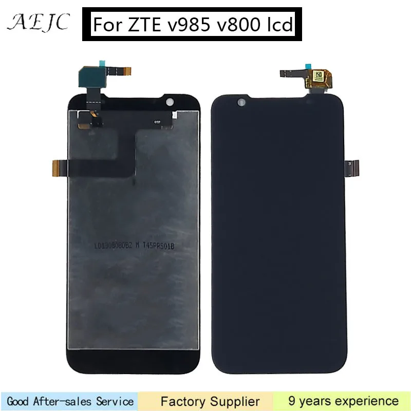 Протестирован для zte Grand Era V985 U985 ЖК-дисплей сенсорный дигитайзер сборка Мобильный телефон Замена ЖК-дисплей с бесплатными инструментами