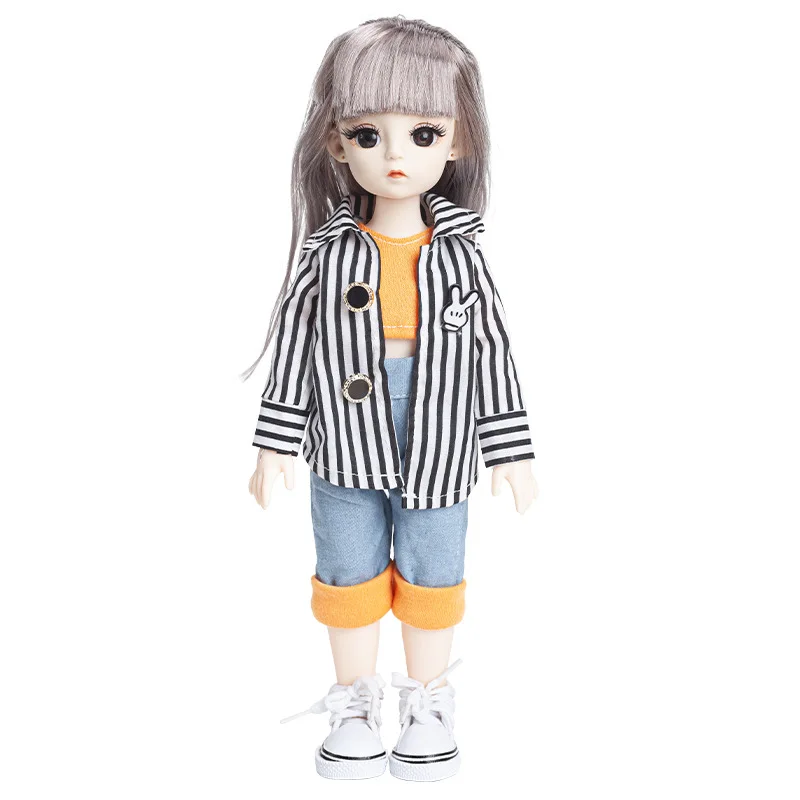

1/6 BJD Doll Toy 30 Cm BJD Doll 15 Removable Joint Beauty Fashion Gift Doll American Girl Birthday Gift Jointed Doll