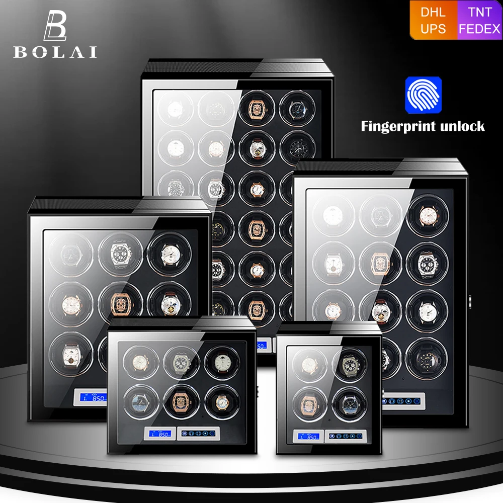 Сканер отпечатков пальцев разблокировка часы Роскошный бренд 24 телефон с ЖК