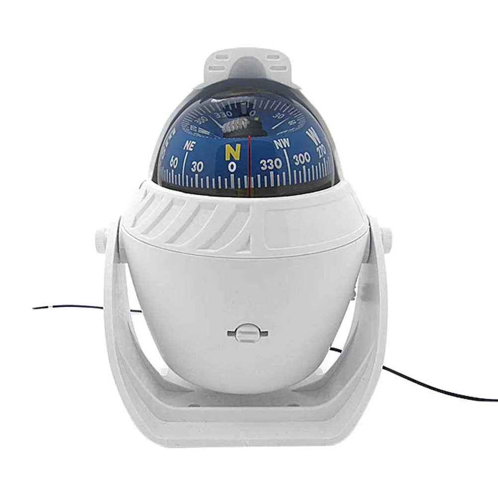 

Sea Marine Electronic Compass Boat Ship Yacht Vehicle Car Positioning High Precise LED Night Light Waterproof Navigation Tool