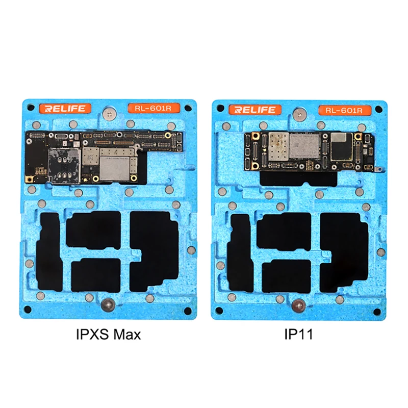 10 в 1 комплект трафаретов BGA для iPhone X/XS/XSMAX/11/11PRO/11PROMAX/12/12MINI/12PRO/12PROMAX средняя рамка