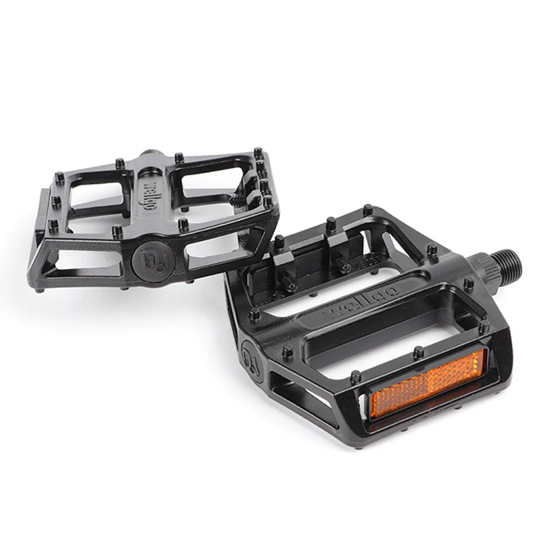 High-quality Wellgo Bicycle Pedal VB087 Aluminum Alloy Cr-Mo Steel Mandrel Double DU Bearing Pedals Bicicleta MTB Parts | Спорт и