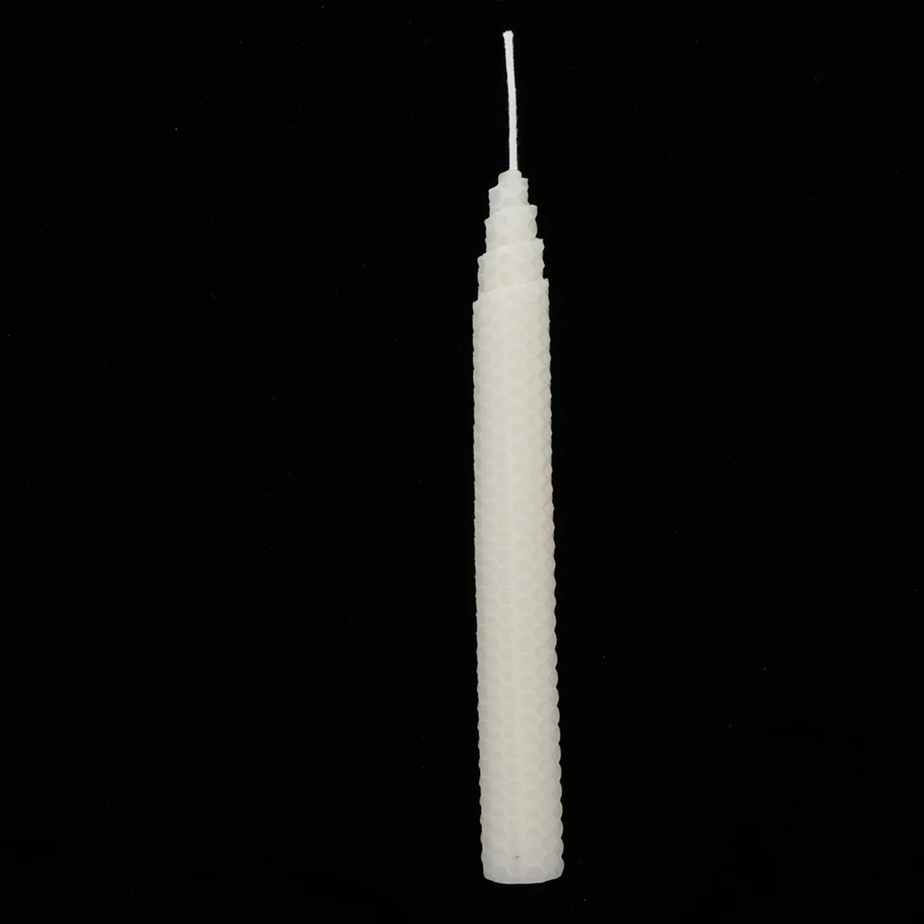 Candles Hand Rolled Beeswax Pillar Home Wedding Decors Eco Friendly | Дом и сад