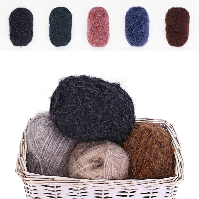 

100g Supersoft Wool Cashmere Knitting Thread Alpaca Thick Soft Knitted Handcraft Crochet Sweater Qulity Yarn