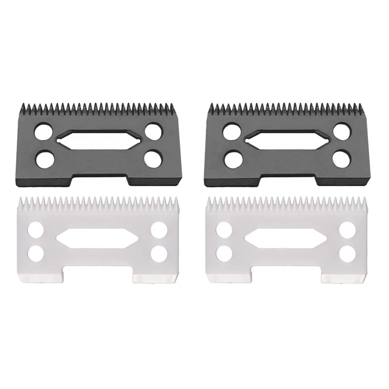 

4 Pieces Ceramic Blade Ceramic Replacement Cutter ,28 Teeth Ceramic Clipper Blade Replacement Cutter 2-Hole Clipper.