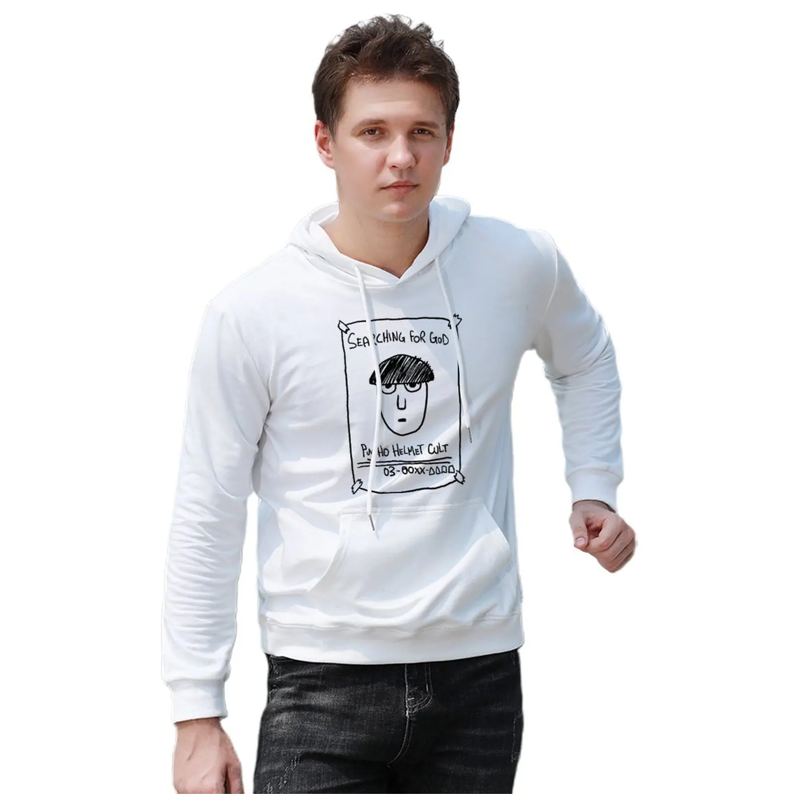 

Mob Psycho 100 Hoodies Cult Japanese Anime Cotton Loose Pullover Hoodie Warm Big Popular Hoodie Mens