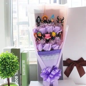 Горячая цельная экшн-игрушка Луффи Чоппер игрушки Санджи и Нами Зоро полный букет с коробкой выпускной подарок на день рождения ребенка