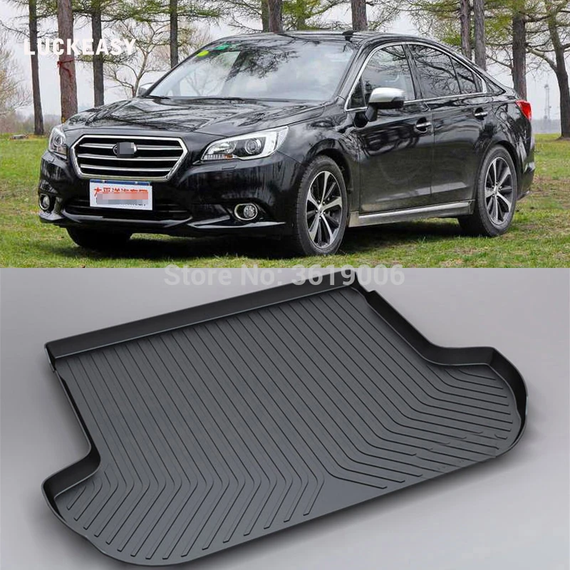 LUCKEASY нескользящий Водонепроницаемый 3D TPO коврик для багажника Subaru Legacy XV 2018