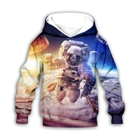 galaxy astronaut 3d printed hoodies family suit tshirt zipper pullover kids suit sweatshirt tracksuitpant 10