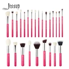 Jessup Профессиональный Kисти для Mакияжа Hабор 6-25шт. лица Kисть для тонального Bудры Tени для век щеточки для ресниц Pумян Косметические средства инструменты