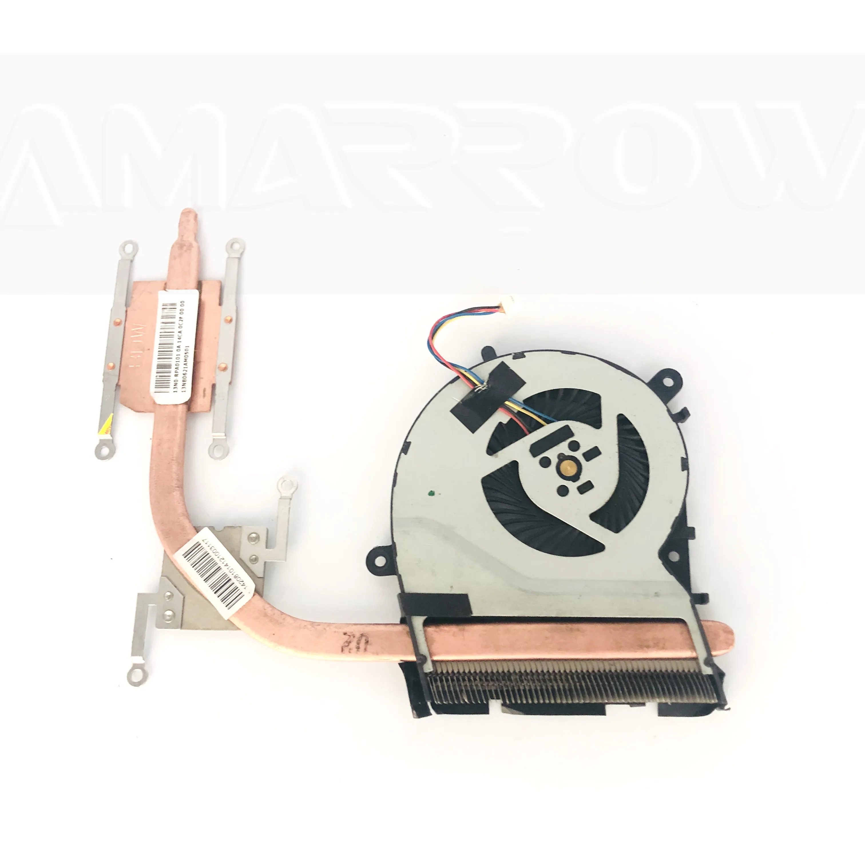 Original laptop cpu cooling fan heatsink For asus X555 X555L X555LD X555LP X555LJ X555LF A555L K555L F555L 13N0-RPA0101 S7A0102 |