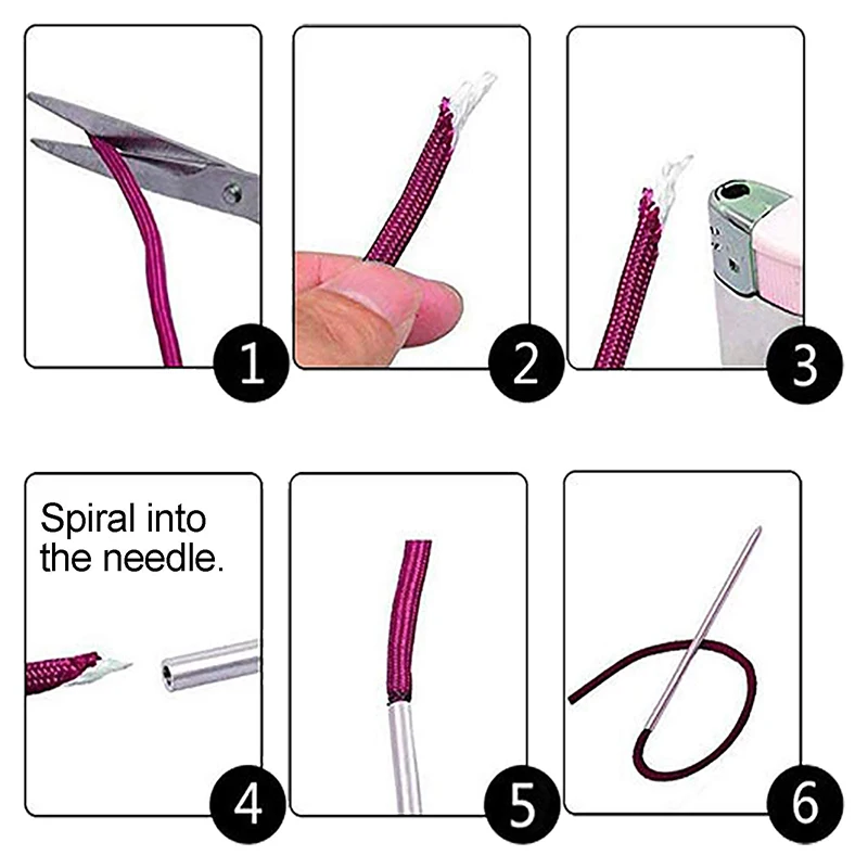 

Outdoor Camping Equipment 10-piece Sewing Kit Umbrella Thread Needle Kit Contains Stainless Steel Needle And Smoothing Tool