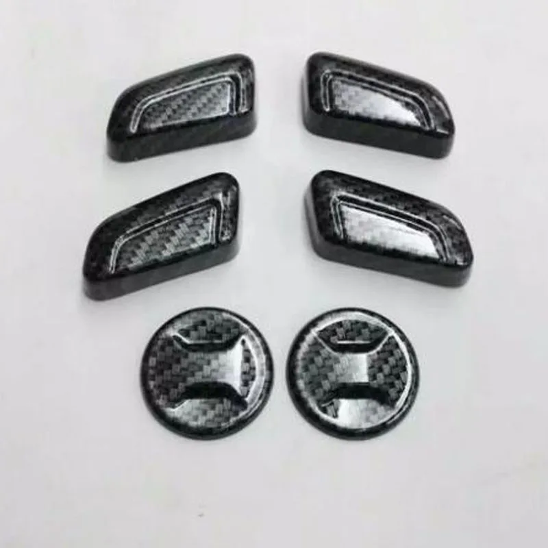 

6pcs/sets Car ABS Chrome Seat Adjustment Switch cover trim For Passat B8 2017