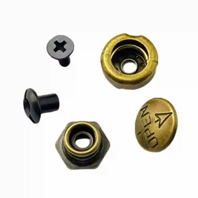 

Snap Button Screw Set Kydex Sheath K Sheath Holster Directional Fixing Buckle