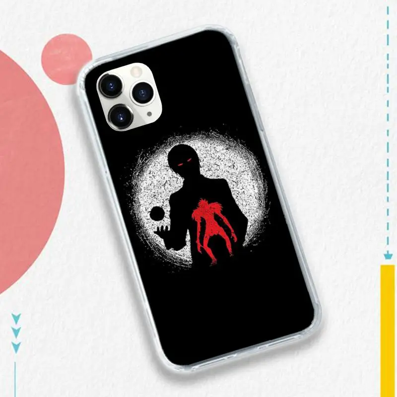 

Anime Manga Death Note Ryuk Phone Case for iPhone 11 12 mini pro XS MAX 8 7 6 6S Plus X 5S SE 2020 XR