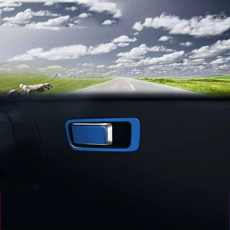 

For Geely Coolray 2019-Preseent Car Styling Car Glove Box Decorate Sequins Covers Trim Sequins Interior Sticker Auto Accessories