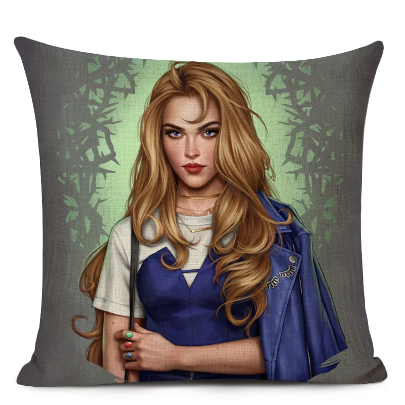 Красивая Африканская принцесса декоративное искусство картина маслом диванная