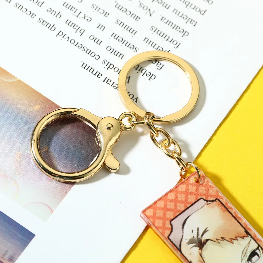 

Anime Demon Slayer Kimetsu No Yaiba Cosplay Keychain Tanjirou Nezuko Giyuu Acrylic Keyring Blade Of Ghost Bag Pendants Keychains