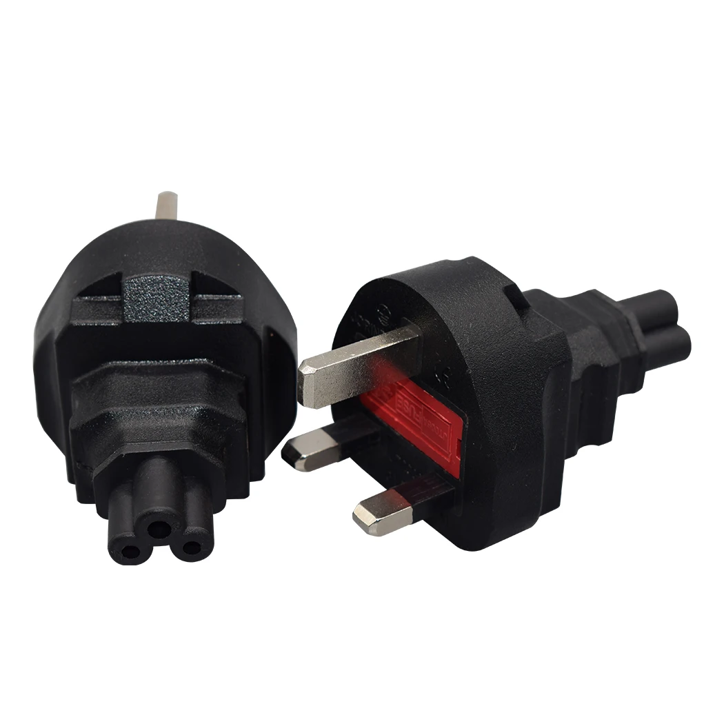 JORINDO UK TO IEC320 C5 AC переходник EU 13A/250 V с предохранителем плавленый портативный