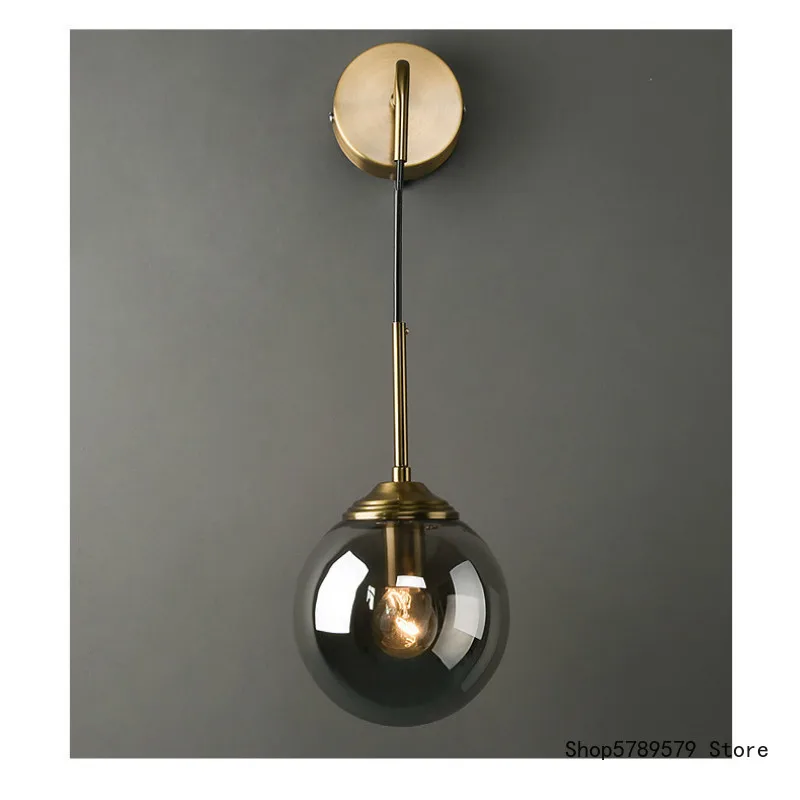 

Nordic Bedroom Wall pendant Lamp Bedside Lamp Simple Modern Decor Wall Light Creative LED Wall Lighting Living Room Sconce lamp