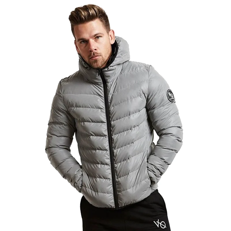 Brand Men Winter Parka Casual Hooded Coat Men Jacket Coat Puffer Cotton Overcoat Warm Clothes Streetwear Male Parkas QQ018