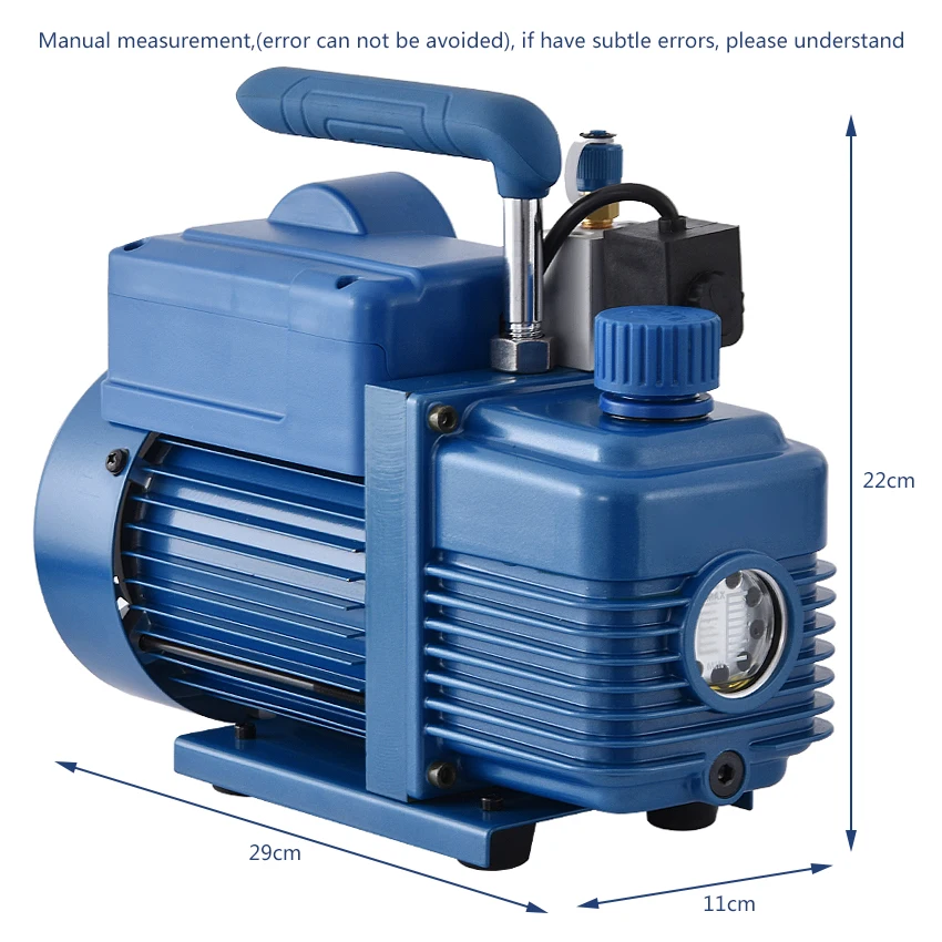Вакуумный насос для охлаждения R410a R407C R134a R12 R22 V i120SV 220 В 180 Вт|refrigerant vacuum pump|vacuum pumppump