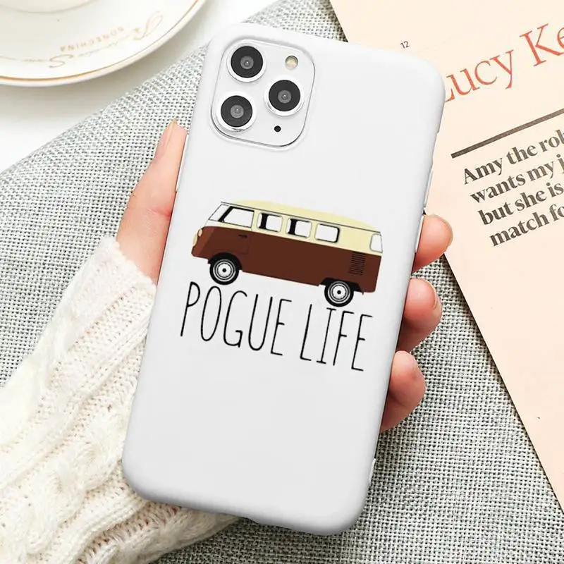 

Outer Banks - Livin' the Pogue Life Phone Case Candy Color for iPhone 11 12 mini pro XS MAX 8 7 6 6S Plus X 5S SE 2020 XR
