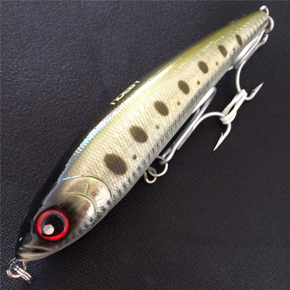 Isca de Pesca Noeby Mar Stickbait Lápis Iscas Isca Seawater Naufrágio Wobbler Baixo Artificial 2 Pçs 16cm Nbl9062 5 High Quality Esporte e Lazer